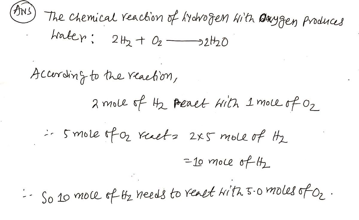 Chemistry homework question answer, step 1, image 1